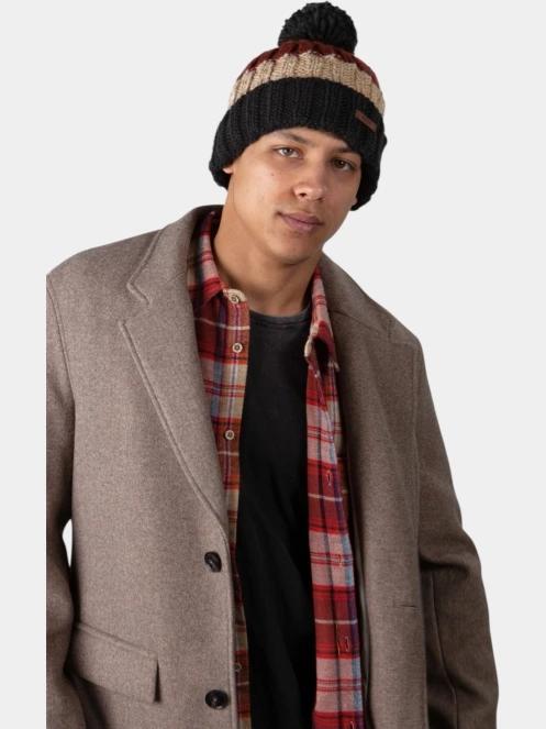 caciula cu mot pt. barbati Barts Wilhelm Beanie bordo 3