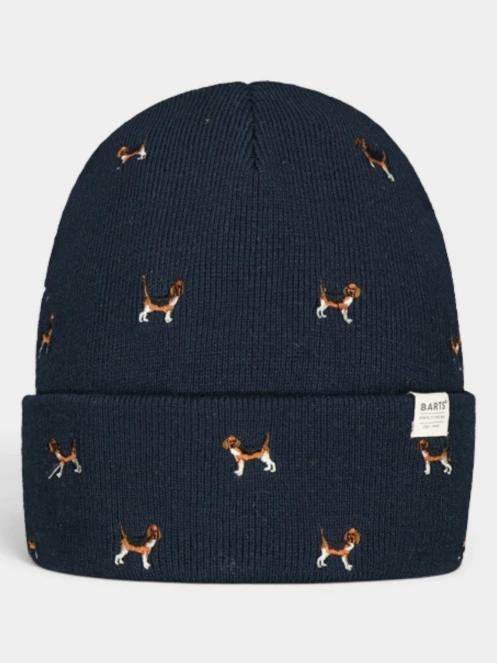 caciula tricotata pt. barbati Barts Vinson Beanie albastru inchis 2