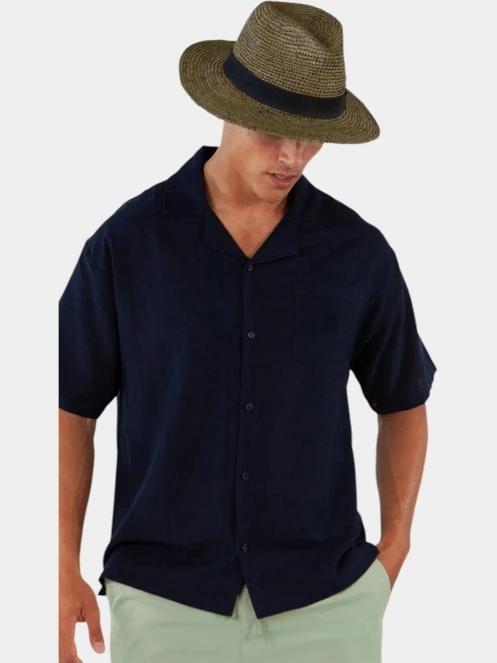 palarie de paie pt. barbati Barts Albury Hat oliv 4