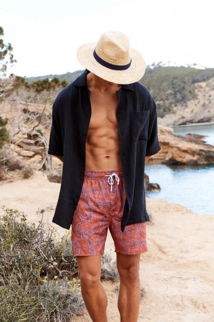 camasa cu maneci scurte pt. barbati Barts Cayrlos Shirt albastru inchis 5