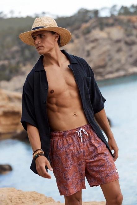 camasa cu maneci scurte pt. barbati Barts Cayrlos Shirt albastru inchis 6