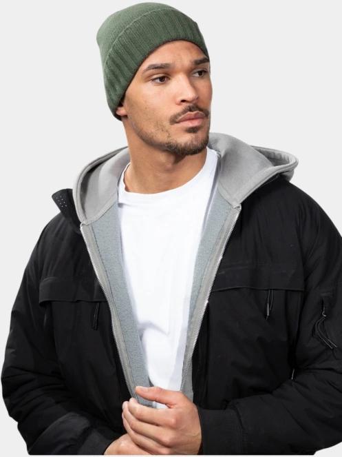 caciula tricotata pt. barbati Barts Alpsy Beanie verde inchis 4