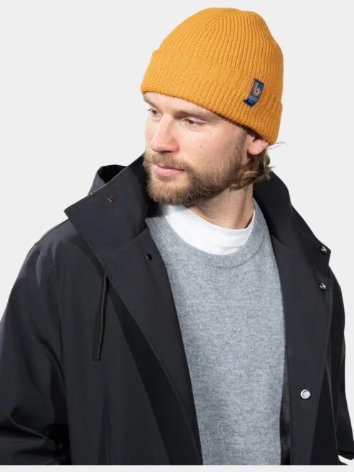 caciula tricotata pt. barbati Barts Maunten Beanie galben 4