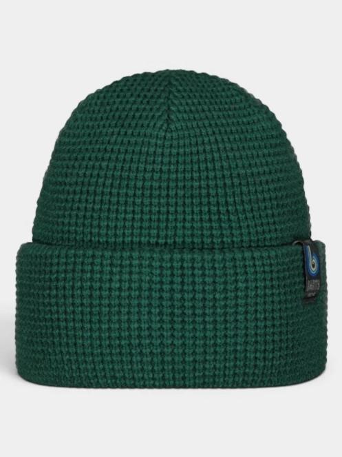 caciula tricotata pt. barbati Barts Mordag Beanie verde inchis 2