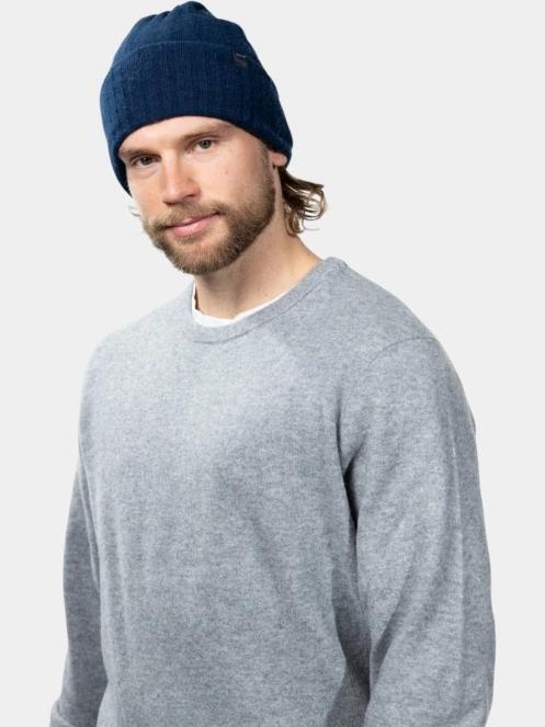 caciula tricotata pt. barbati Barts Mailcom Beanie albastru inchis 4