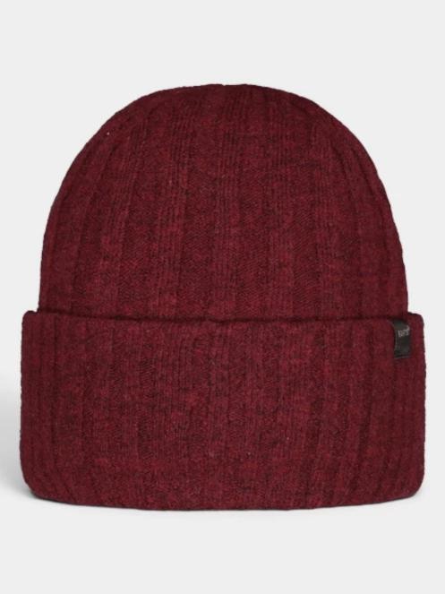 caciula tricotata pt. barbati Barts Mailcom Beanie bordo 2