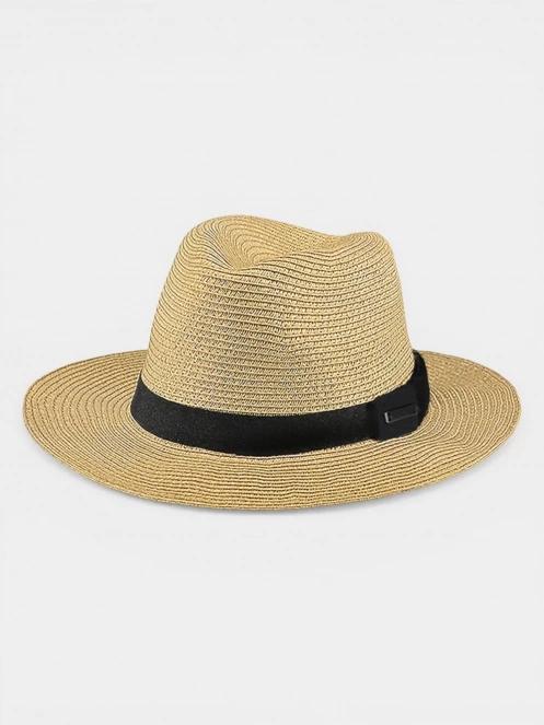 palarie de paie pt. barbati Barts Aveloz Hat nisip 2