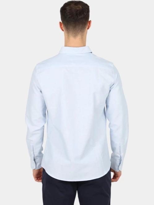 camasa cu maneci lungi pt. barbati TBS Bradyche albastru deschis 4