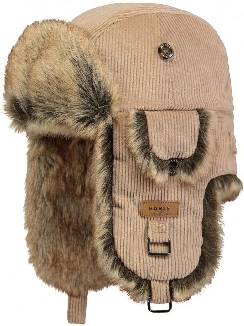 caciula cu urechi Barts Rib Bomber nisip 2