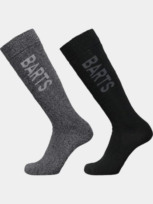 ciorapi de schi Barts Basic Skisock 2 Pack gri 2