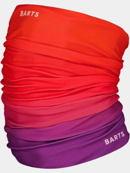 esarfa tubulara Barts Multicol Dip Dye rosu 2