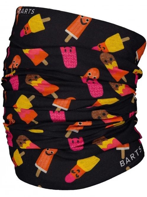 esarfa tubulara Barts Multicol Popsicle negru 2