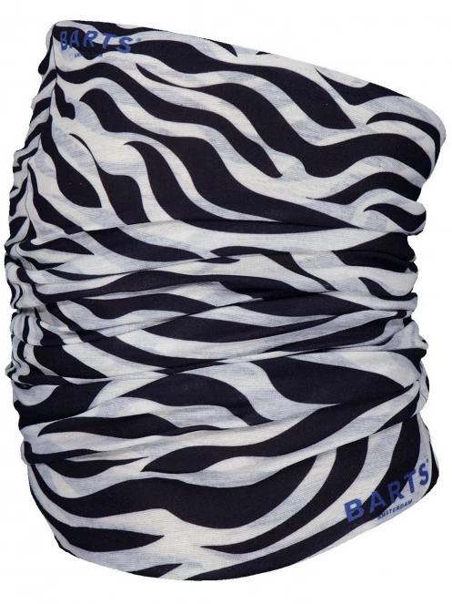 esarfa tubulara Barts Multicol Zebra negru 2