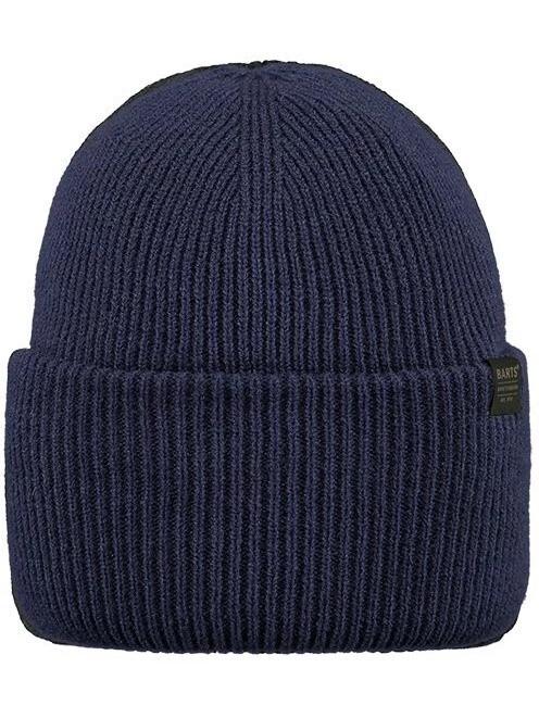 caciula tricotata Barts Haveno Beanie albastru inchis 2