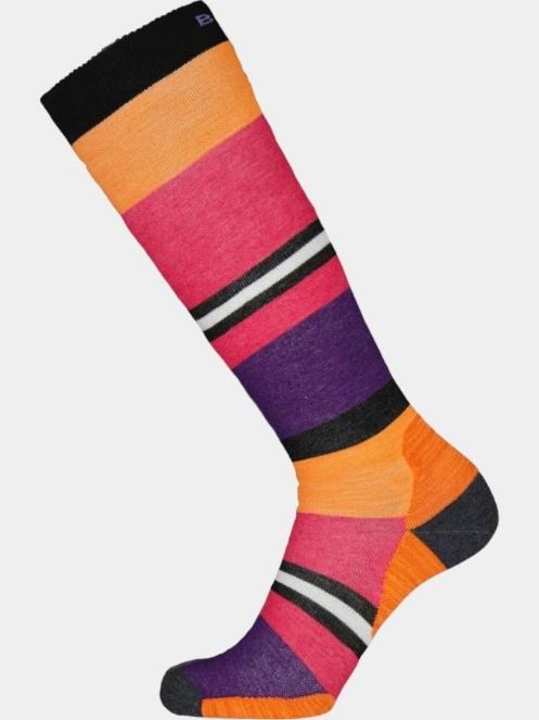 ciorapi de schi Barts Snow Sock Stripes portocaliu 2