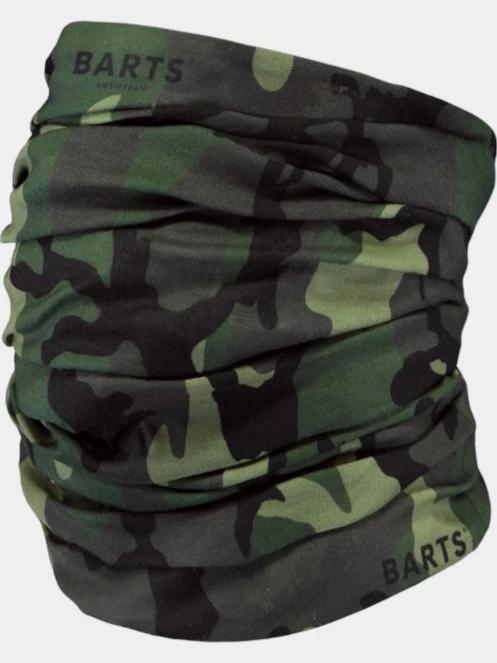 esarfa tubulara pt. barbati Barts Multicol Camo verde 2