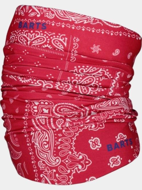 esarfa tubulara pt. barbati Barts Multicol Paisley Mix rosu 2