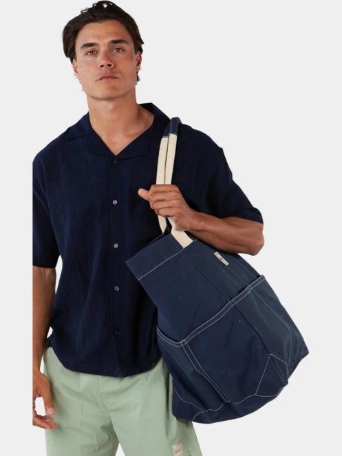 geanta shopper Barts Jondi Bag albastru inchis 5