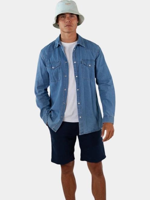 bucket hat Barts Jabiru Hat albastru deschis 3