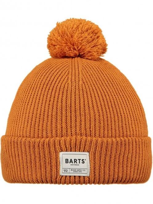 caciula cu mot Barts Arkade Beanie portocaliu 2