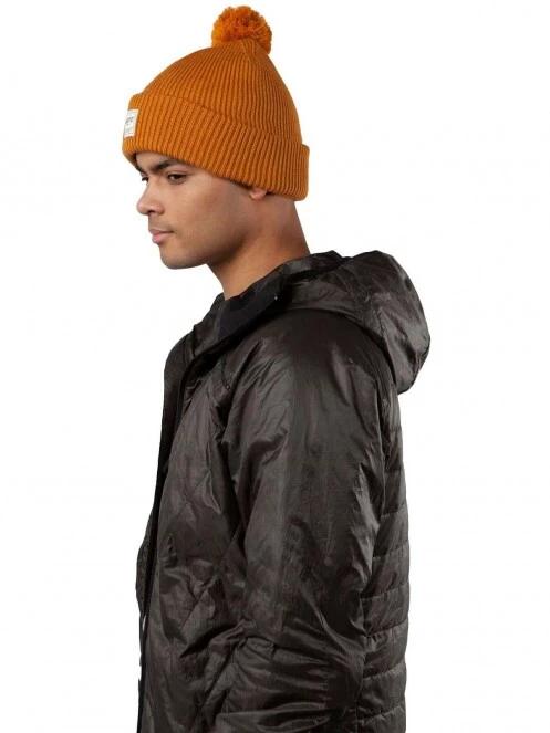 caciula cu mot Barts Arkade Beanie portocaliu 3