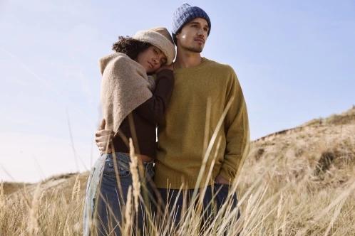 caciula tricotata Barts Selfoss Beanie albastru inchis 4