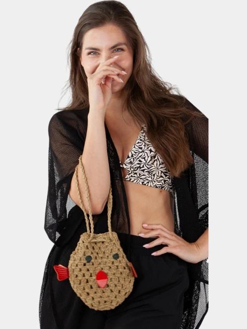 geanta mica pt. femei Barts Glowie Bag maro 4