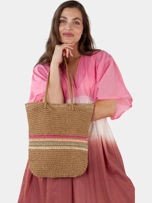 geanta shopper pt. femei Barts Lazey Shopper maro 3