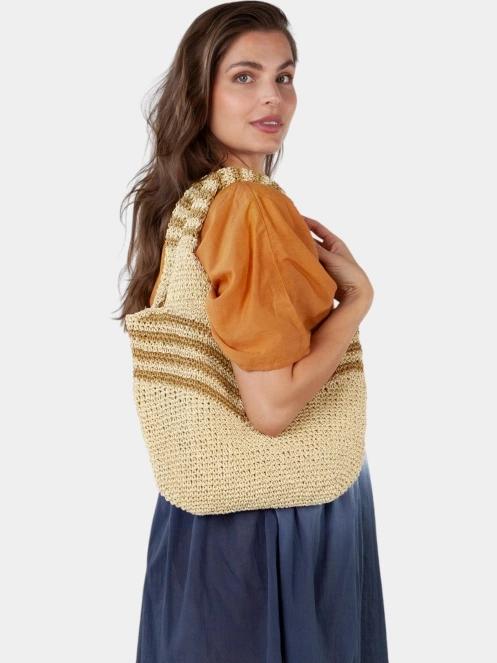 geanta shopper pt. femei Barts Serenea Shopper nisip 4