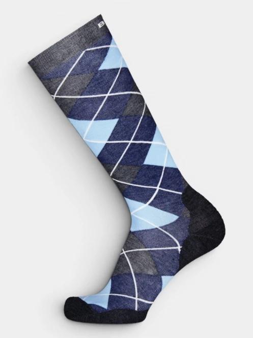 ciorapi de schi Barts Snow Sock Argyle gri 2