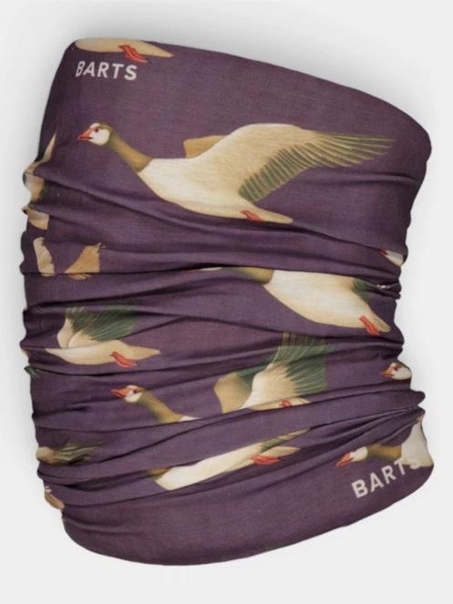 esarfa tubulara Barts Multicol Geese violet 2
