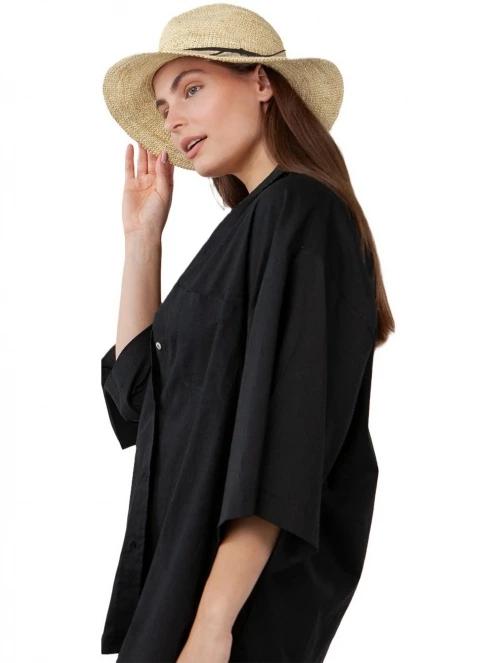 palarie de paie pt. femei Barts Celery Hat nisip 3