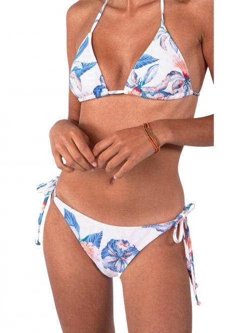 chiloti bikini pt. femei Barts Minke Tanga alb 2