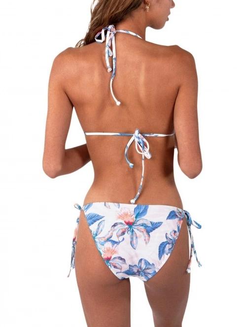 chiloti bikini pt. femei Barts Minke Tanga alb 3