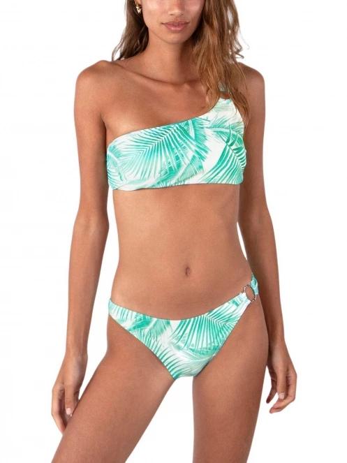 chiloti bikini pt. femei Barts Palmsy Cheeky Bum alb 2