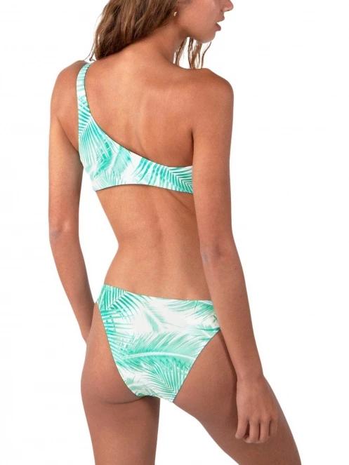 chiloti bikini pt. femei Barts Palmsy Cheeky Bum alb 4