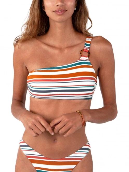 sutien bikini pt. femei Barts Halio One Shoulder Top multicolor 2