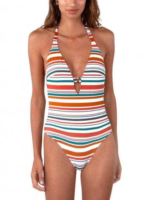 costum de baie pt. femei Barts Halio Halter One Piece multicolor 2