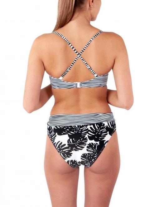 chiloti bikini pt. femei Barts Banksia High Waist Briefs negru 4