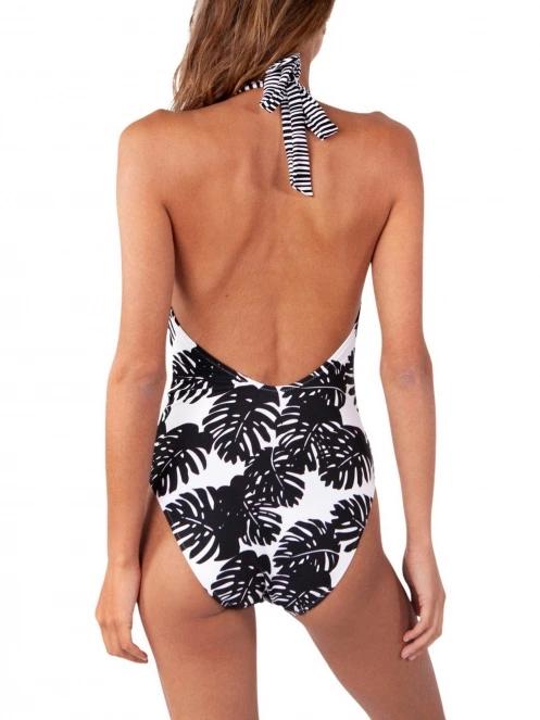 costum de baie pt. femei Barts Banksia Halter One Piece negru 4