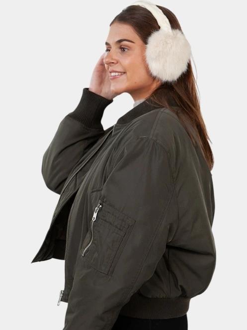 antifoane pt. femei Barts Fur Earmuffs alb 4