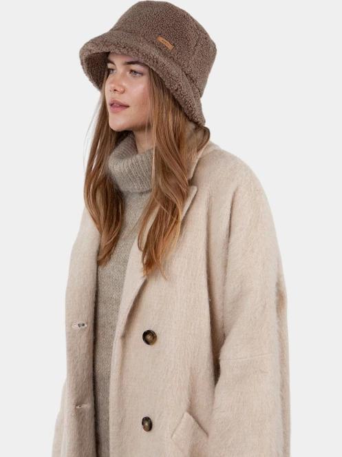 bucket hat pt. femei Barts Teddybuck Hat maro 4