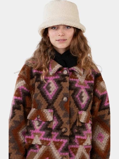 bucket hat pt. femei Barts Teddybuck Hat nisip 3