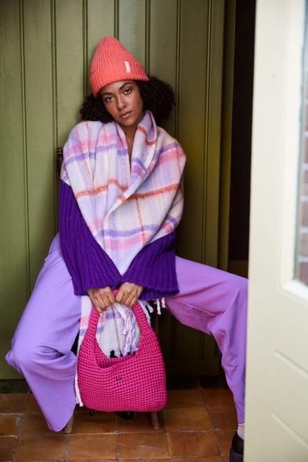 sal pt. femei Barts Loriant Scarf violet 5