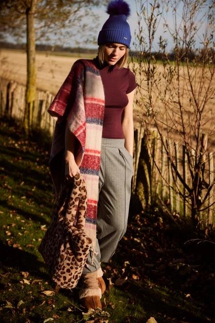 sal pt. femei Barts Loriant Scarf bordo 5