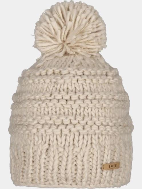 caciula cu mot pt. femei Barts Jasmin Beanie nisip 2