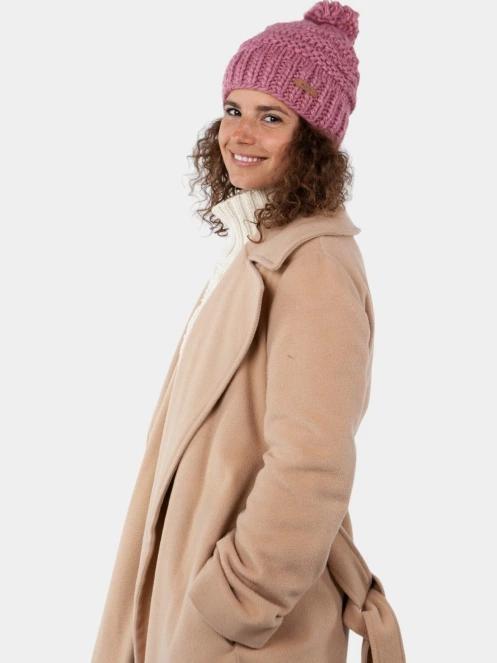 caciula cu mot pt. femei Barts Jasmin Beanie roz 4