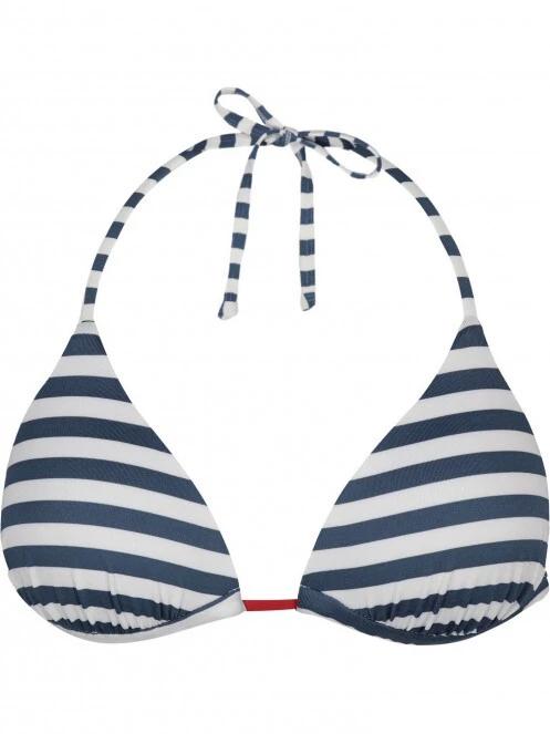 sutien bikini pt. femei Barts Custe Triangle albastru inchis 5