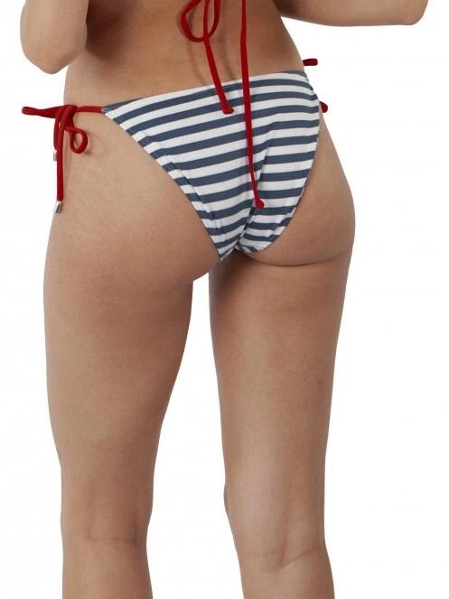 chiloti bikini pt. femei Barts Custe Tanga albastru inchis 4