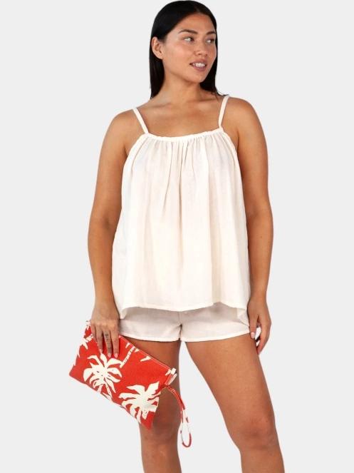 geanta plic pt. femei Barts Juno Clutch rosu 4
